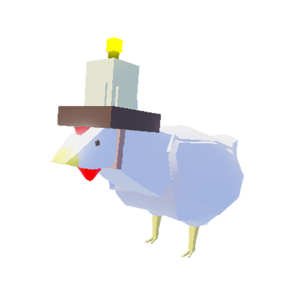 Candle Chicken Pet